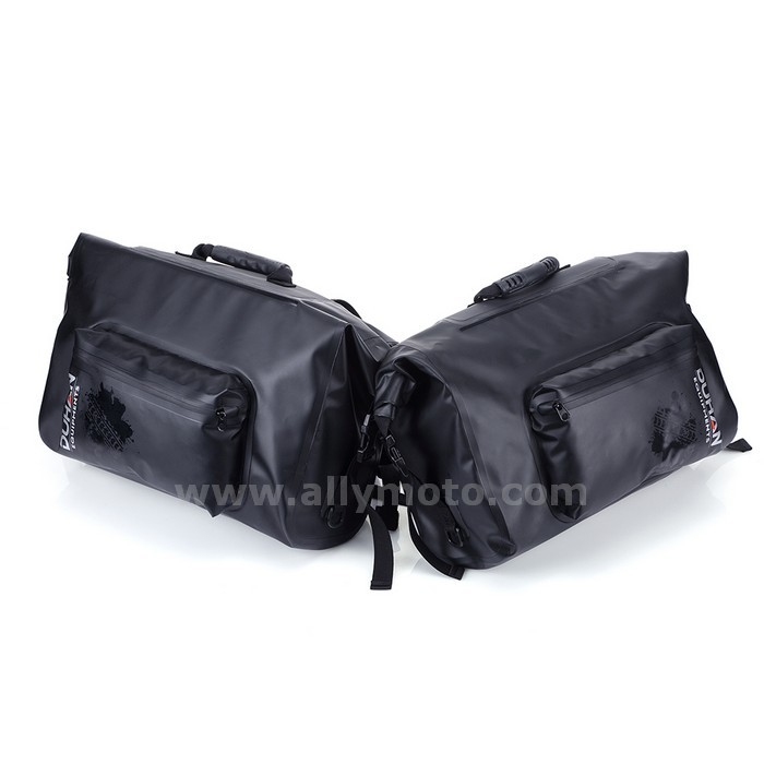 142 Motorcycle Waterproof Saddle Bags Travel Luggage Tool Tail Multifunction Side Bag@5